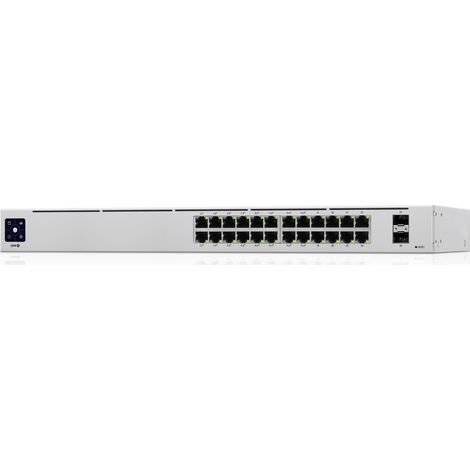 Ubiquiti UniFi Switch Pro 24 PoE Capa 3 Gigabit Switch Gestionado con 10G SFP Plus Uplinks (1/5)