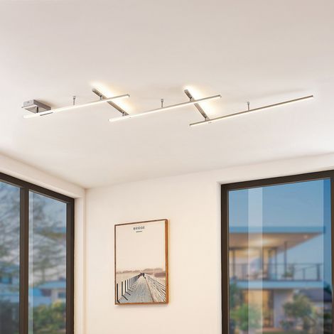 [GEBRAUCHT] B-Ware Lindby Deckenleuchte Lampe Led Acia Nickel Wohnraum Beleuchtung Modern Design