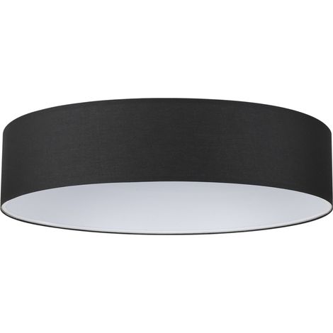 Ideal Lux Paralume cilindro Set 18 cm D90 nero tessuto