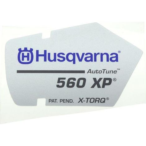 Etiqueta 560XP Husqvarna 523035603