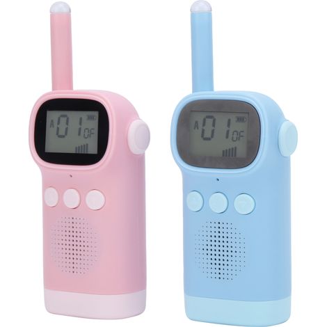 Talkie-walkie puzzle pour enfants, jouet intelligent sans fil avec dessin animé mignon, idéal comme cadeau ou pour des jeux en famille. (1/5)