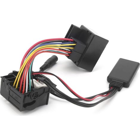 Cble adaptateur audio Bluetooth 5.0 AUX-IN pour voiture Citroen C2/ C3/ C4/ C5/ C6 avec microphone. (1/5)