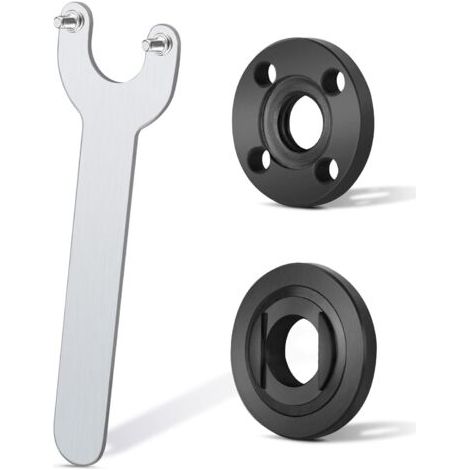 Clé d'angle de serrage pour meuleuse Clé de verrouillage en métal Compatible Milwaukee Ma-kita 193465-4 Bo-sch Black & Decker Ryobi 4.5"5" 5/8-11