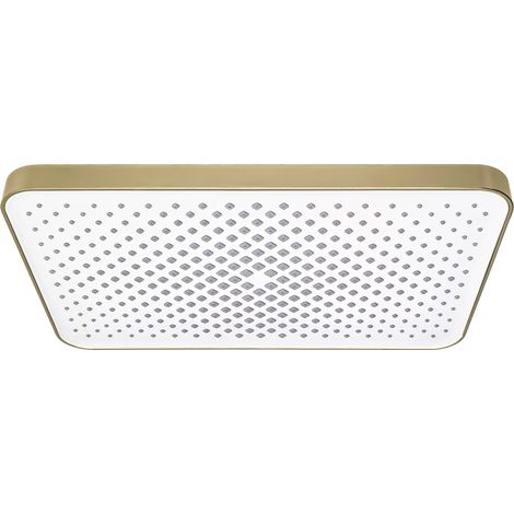 Rea Rectangular Shower Head Js-032 Brushed Gold (1/5)