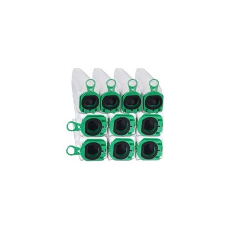 Paquete de 10 bolsas para aspiradora Vorwerk Kobold VB100 VB 100 FP100 FP 100, kit de bolsas de repuesto para el polvo (1/4)