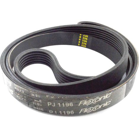Courroie striée électroménager Hutchinson élastique 1196 PJE 6