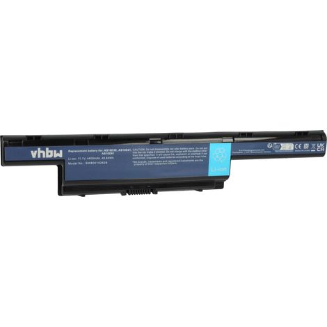 vhbw Akku kompatibel mit Acer eMachines E732, E730G, E730, G640G, G640, NEW85, E644G, E732Z, E732G Notebook (4400 mAh, 11,1 V, Li-Ion) (1/5)