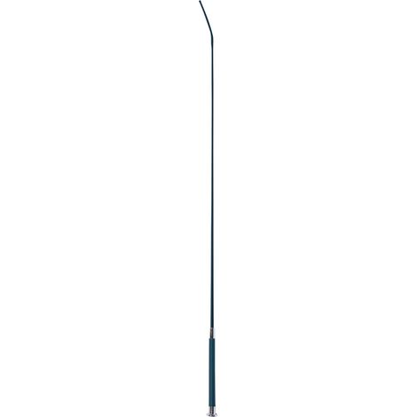 110 cm, verde scuro: Frustino da dressage con manico in Gel