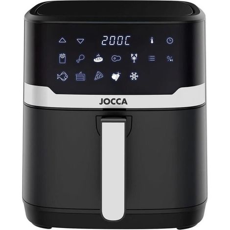 Jocca 2718 Heißluftfritteuse 6,5L mit LED-Touchscreen (1/4)