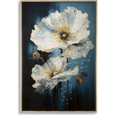 CUADRO LACADO SOBRE LIENZO BLUEY CON MARCO CM 42X3,5X62 (1/5)