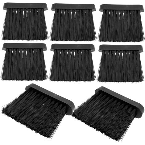 Brosse à cendres pour cheminée avec poignée confortable et poils en (1/5)