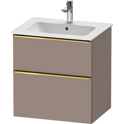 DURAVIT DE4361034430000 D-Neo WTUWH Meuble sous-vasque 610x462x625 sans miroir