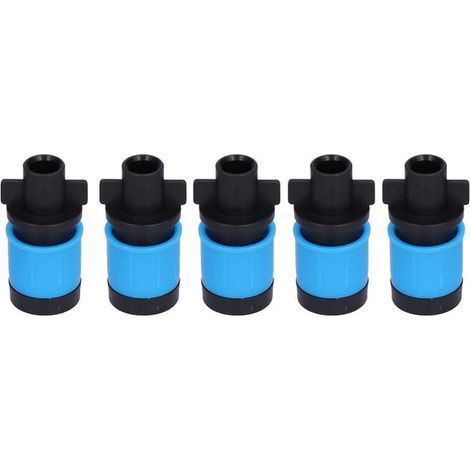 Lot de 5 buses d'atomisation réglables, tête d'arrosage automatique, micro-buse d'irrigation pour fournitures de jardin (1/5)
