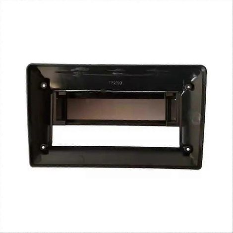 Façade d'autoradio universelle 1 DIN vers 9 pouces avec écran tactile et panneau de navigation, cadre de modification de haute qualité WHBYV (1/4)