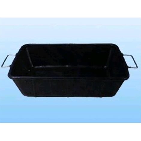Cassetta Cassa Vasca rinforzata per malta due manici misura cm. 67x45x17, Lt. 30