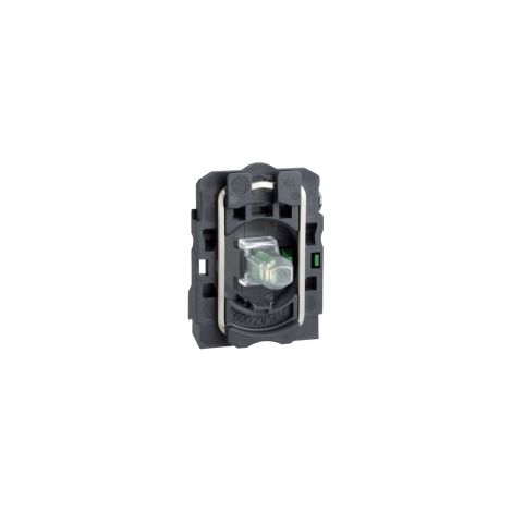 Harmony corps de bouton lumineux - Ø22 - blanc LED intégrée 1F - ZB5AW0B11