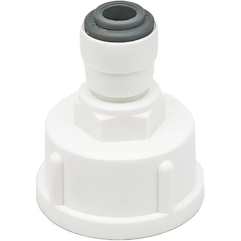 Raccord tuyau eau frigo – Connecteur rapide 1/4' femelle 3/4' – Installation push-in – Matériau POM haute qualité
