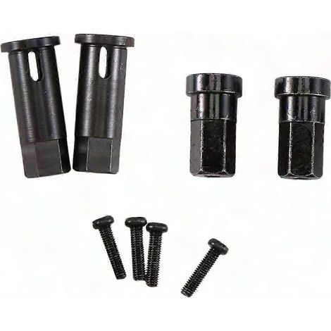 Satz mit 4 sechseckigen Metalladaptern für Radnaben - Kompatibel mit HB Toys Autos, robuster Antrieb, präzise Ersatzteile. (1/5)