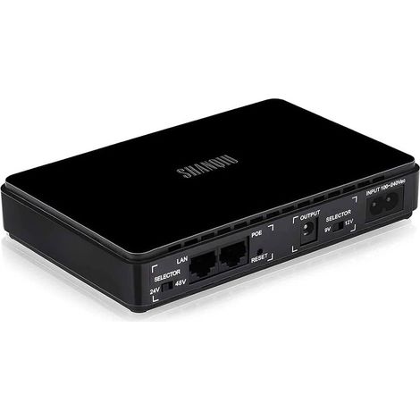 Nilox Onduleur Mini Poe 3 DC avec Broches NXGCMINIPOE3DC pour Dispositifs Poe