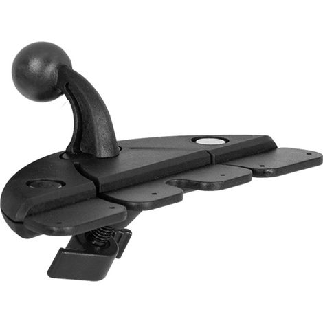 BRAVIX Support de GPS Voiture Remplaçable Fente CD Support pour Apple Carplay Autoradio Portable Adaptateur Boule Support Téléphone Voiture Adaptateur de Fente CD pour Carplay Écran