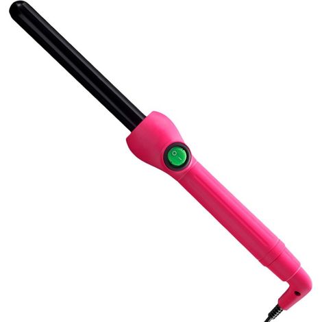 Plancha rizadora de cerámica SN2023 para rizos y tirabuzones 200 °  Color: Fucsia