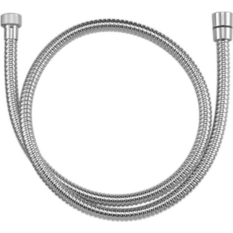 Tuyau De Douche - 200 Cm - Acier Inoxydable Et Pvc - Anti-torsion - Universel - Noir (1/4)
