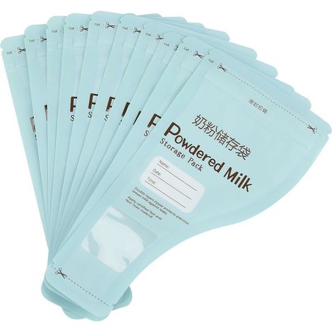 10 sachets jetables pour lait en poudre, sacs de stockage portables pour bébé (1/5)