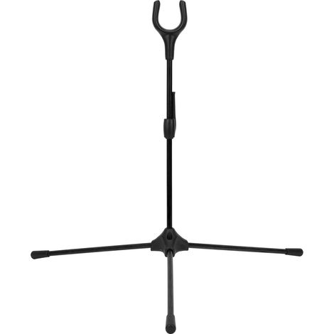 Support pliable pour arc recourbe, support pour arc droit, pour la chasse et les sports de plein air, noir (1/5)
