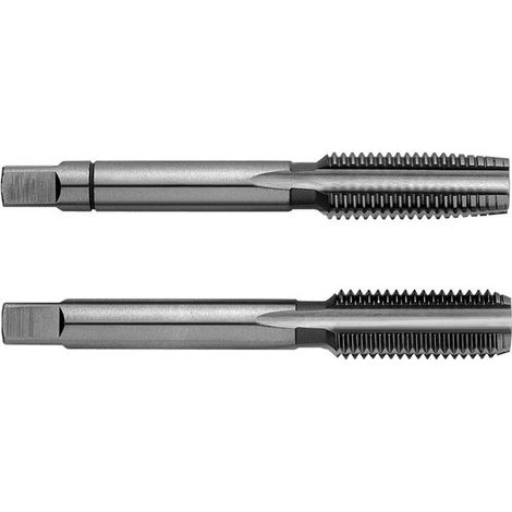 Tarauds Fins HSS 2 Passes - Jeu de 2 Tarauds
