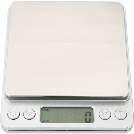 Balance de cuisine 3kg/0.1g précision électronique LCD haute qualité, outil de mesure pour pâtisserie et pesée précise (1/5)
