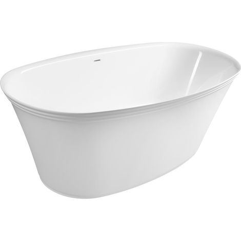Polysan - Baignoire îlot Florina 170x80 cm, blanc 93858 (1/5)