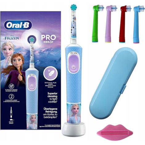 Oral-B Vitality PRO D103 Kinder 3+ Gefrorene elektrische Zahnbürsten-Etui-Set
