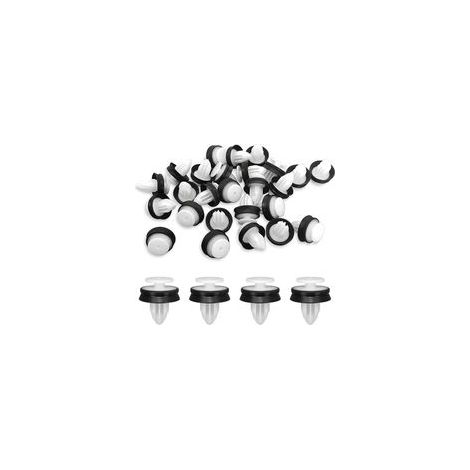 50 Pièces Clips Fixation Pour Intérieur Voiture, Clips De Fixation Voiture Pour Pare-Chocs, Clips Garniture Intérieure Porte En Plastique, Robuste Et Durable Clip De Fixation Pour Panneau