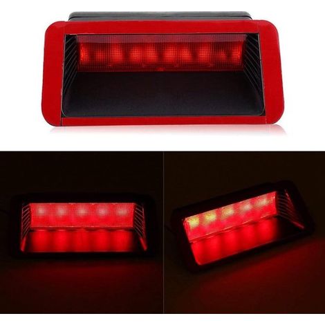 für den Autoinnenraum 5 LED 12V Universal Car High Mount Arrière Troisième 3ème Feu Stop Feu Arrière Rouge Troisième feu stop Troisième feu stop (1/5)