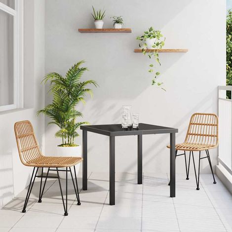Ensemble de salle à manger pour jardin 3 pcs-Salon de jardin Marron 913704 (1/5)