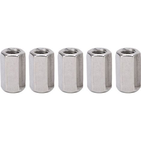 Écrou de couplage hexagonal métrique M12 X 1.75 19 L35mm, longue tige en acier inoxydable pour suspension, 5 pièces (1/5)