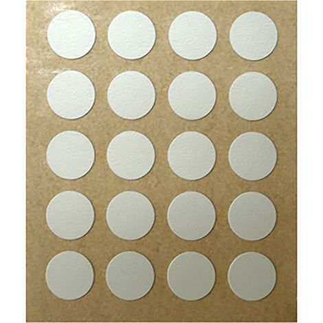 Bouchon à vis Fabriqué en PVC Finition grise Mesures 12120.5mm 40 Unités - talla (1/2)