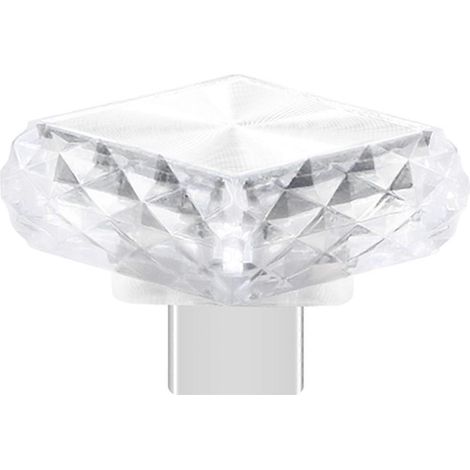 LED-Innenraumleuchte für Fahrzeuge, Typ C, USB-C, Touch-Bedienung, 6 Farben und 4 Modi, für Fahrzeuginnenräume und mehr, B Square Ref: 6599