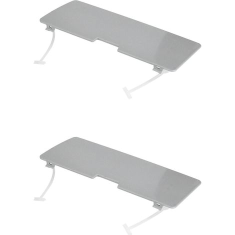 Tapa para el orificio del gancho de remolque (2 piezas) para el parachoques delantero del Mercedes-Benz Clase E W124, cubierta embellecedora del remolque, tapa de remolque