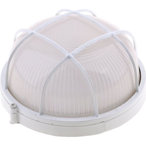 Hublot extérieur rond-utilisation extérieure IP65 E27 21W idéale pour une installation sur les balcons et/ou terrasses (1/4)