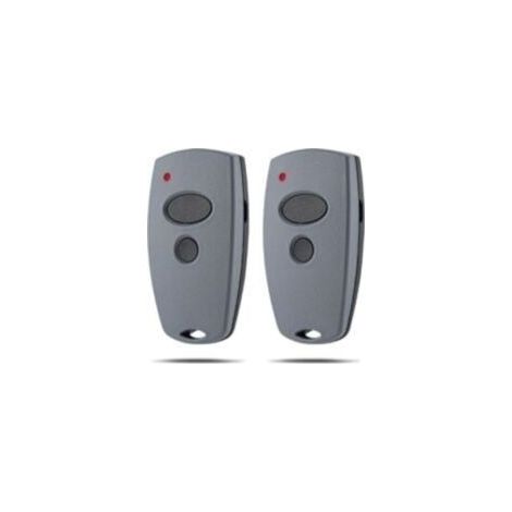 Mando a distancia de 2 piezas para puerta de garaje Marantec D302-868, D304-868, D384-868, D321-868, D323-868, compatible con mando a distancia Marantec Digital de 868,3 MHz.