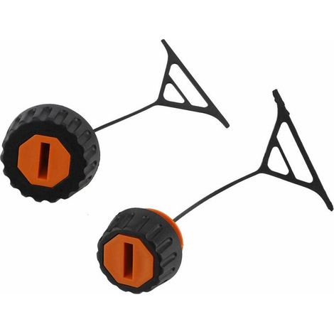 2 pcs Bouchon De Gaz pour STIHL 028 038 020 021 023 024 025 026 034 036 048 Bouchon de mazout Pièces de tronçonneuse accessoires de tondeuse à gazon (1/5)
