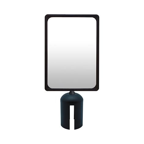 Cadre pour barrières et poteaux RS PRO en ABS Noir ( Prix pour 1 ) (1/2)