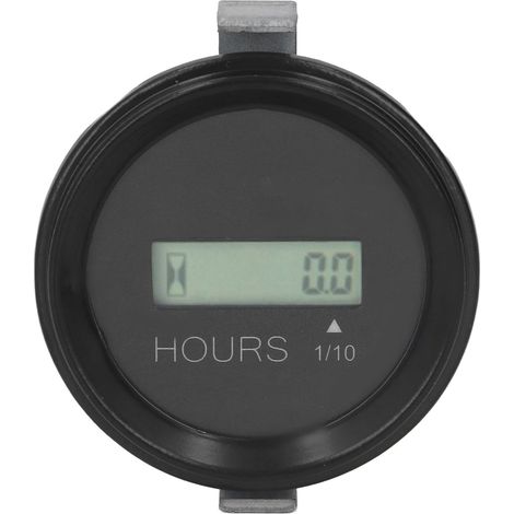 Compteur d'heures à télécommande pour excavatrice Hyundai 12-36V écran LCD mémorisation données réinitialisable haute précision nouveau modèle (1/5)