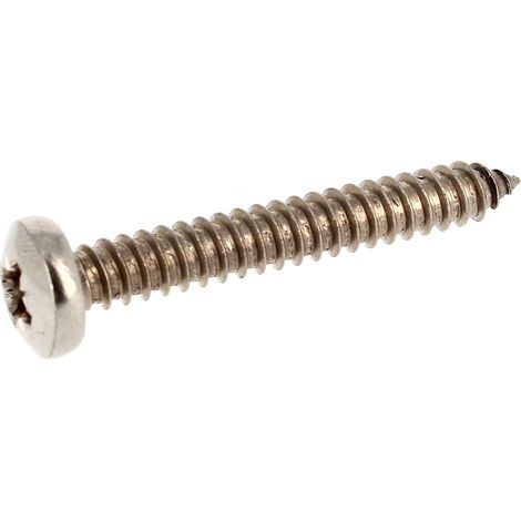 Vis Tôle TCBL Pozidriv 6.3X60 Inox A2 DIN 7981