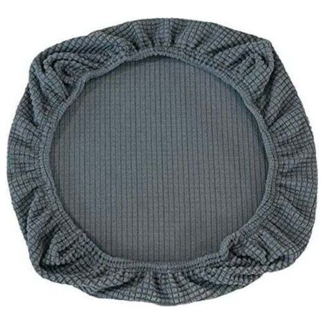 Stretchable Office Chair Cover, Swivel Office Chair Cover, Gray (1/4)