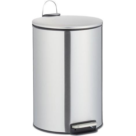 Secchio a pedale in acciaio inox da 12 litri