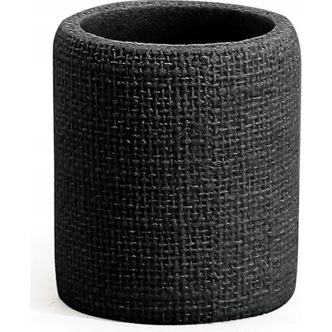 Tazza cosmetica Bisk Craft nera 08571 1 pz.