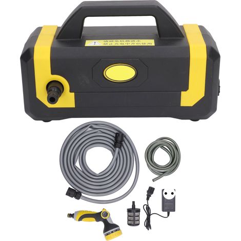 Pompe électrique de transfert d'eau avec batterie lithium, pompe auto-amorçante agricole 50-100 mètres de hauteur, 100-240V prise UE (1/5)
