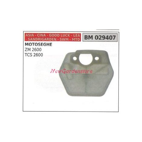 Luftfiltersockel CINA Kettensägenmotor ZM 2600 TCS 2600 029407